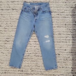 Levis 501 Crop